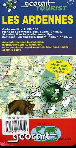 Ardennes Tourist Map and Guide (2007): toeristische kaart : alle informatie over skimogelijkheden Leisure, Home & Garden