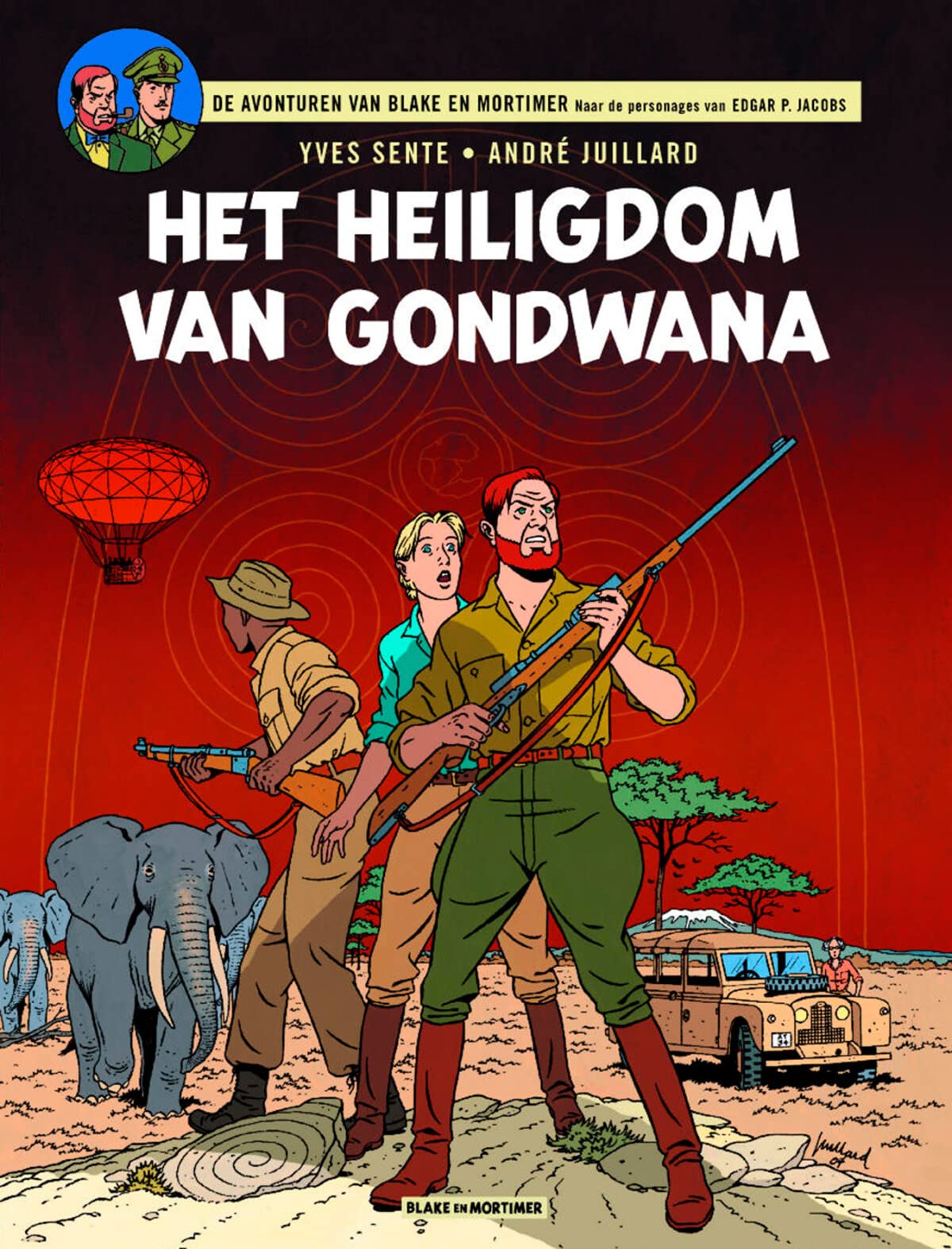 Het heiligdom van Gondwana (De avonturen van Blake en Mortimer, 18) Manga
