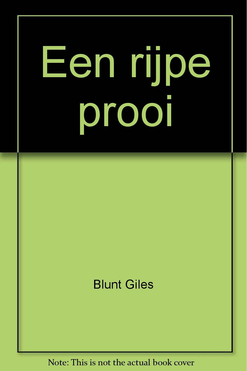 Een rijpe prooi Books
