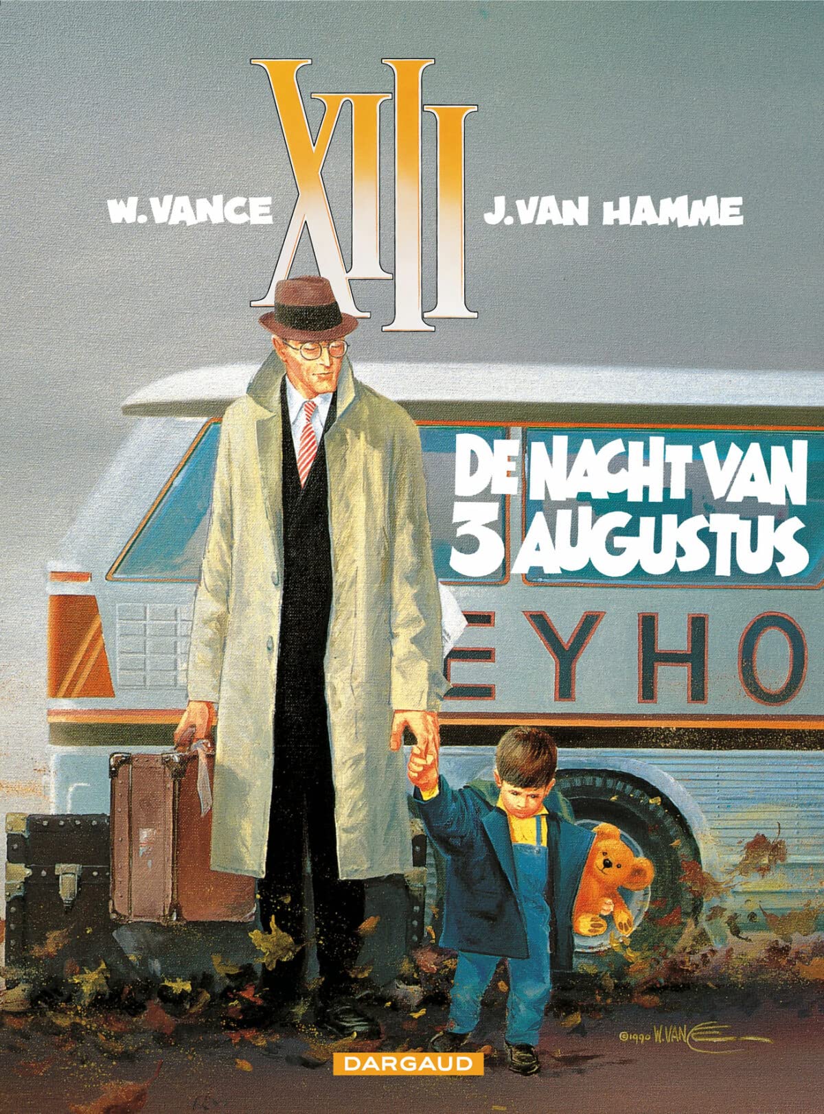 De nacht van 3 augustus (XIII, 7) Manga