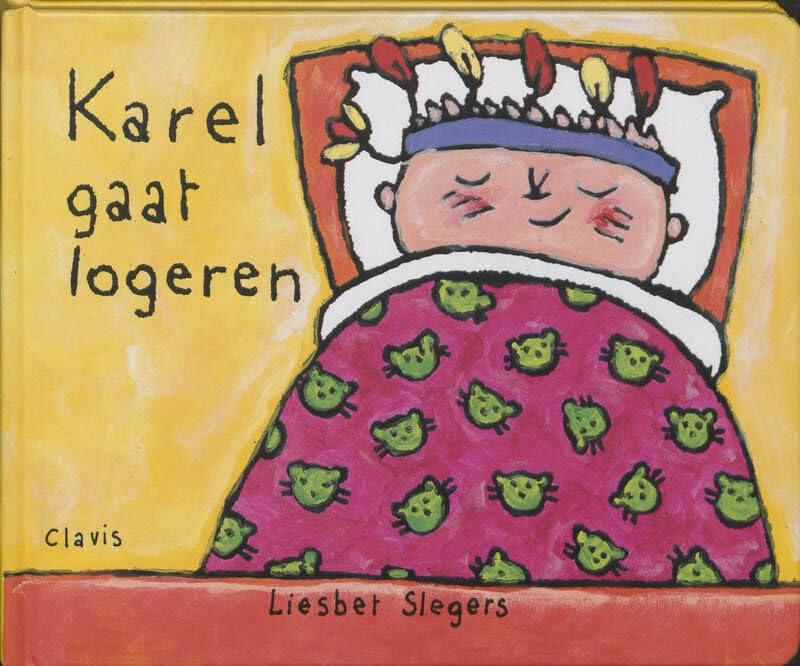 Karel gaat logeren book