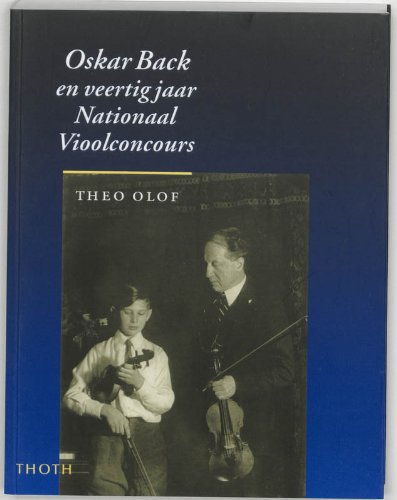 Oskar Back en veertig jaar Nationaal Vioolconcours Social Sciences