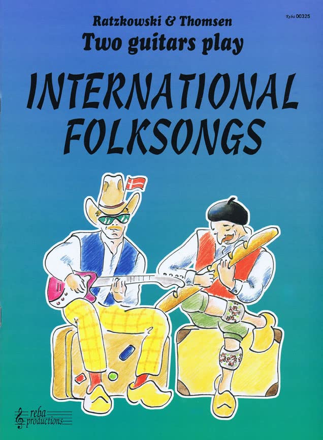 International folksongs (Two guitars play) Manga