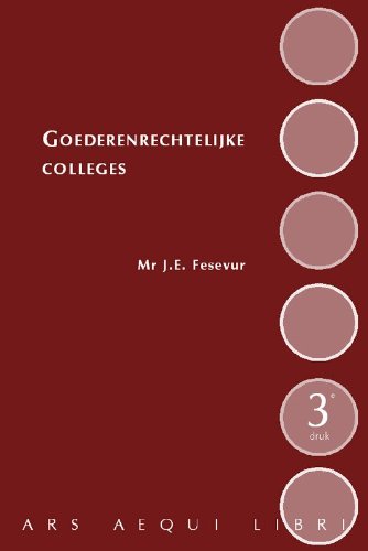 Goederenrechtelijke colleges book