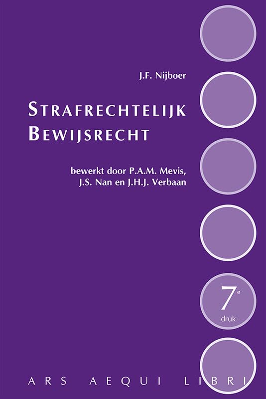 Strafrechtelijk bewijsrecht (Ars Aequi Cahiers) Law