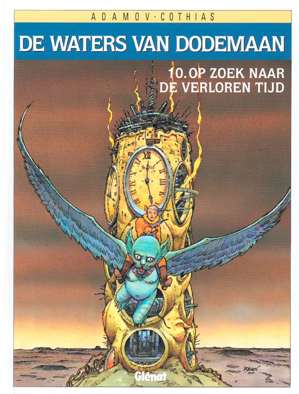 De waters van dodemaan 10: Op zoek naar verloren tijd Manga