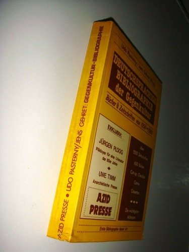 Deutschsprachige Bibliographie der Gegenkultur Books