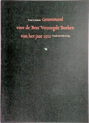 GENOMINEERD VOOR DE BEST VERZORGDE BOEKEN VAN HET JAAR 1512 Art & Literature