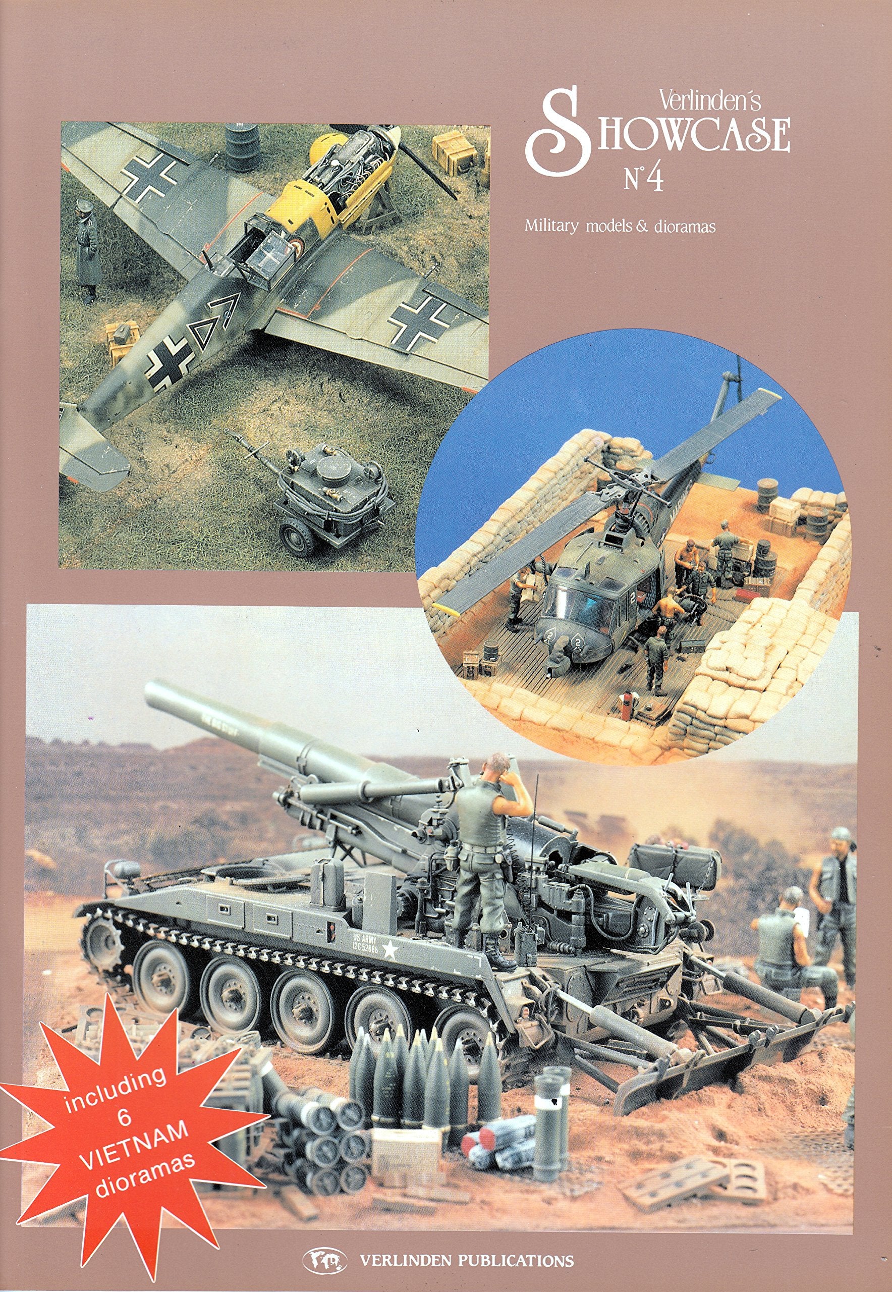 VERLINDEN'S SHOWCASE NO. 4: MILITARY MODELS AND DIORAMAS Books