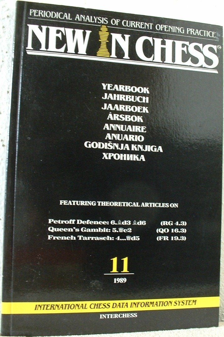 Periodical Analysis of current opening Practice New In Chess Yearbook 11 theoretical articles Books