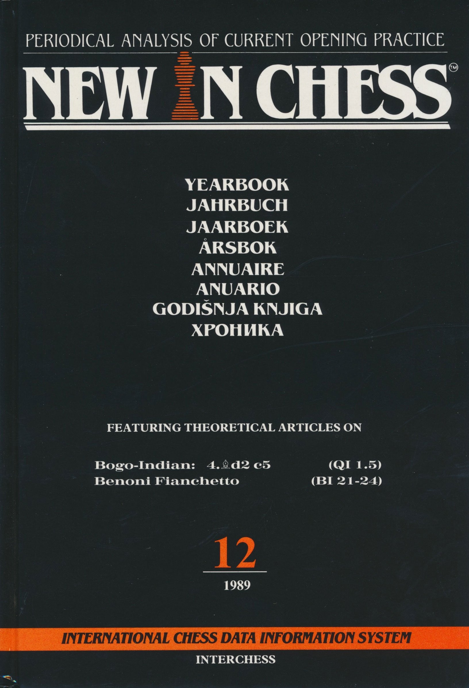 New in Chess Yearbook 12, 1989 book
