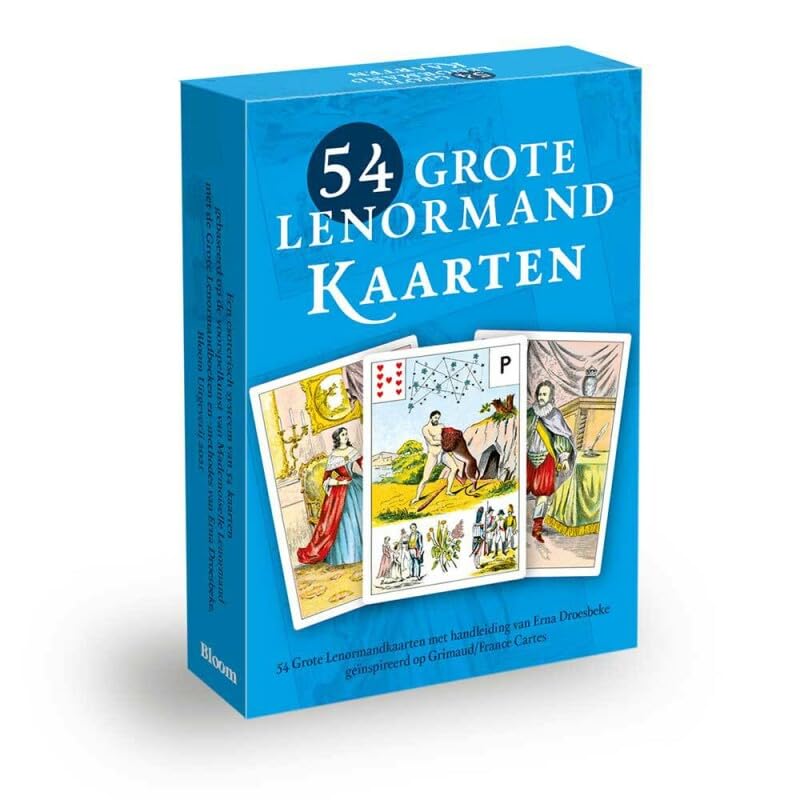 54 Grote Lenormandkaarten (incl. handleiding): Een esoterisch systeem van 54 kaarten gebaseerd op de voorspelkunst van Mademoiselle Lenormand book