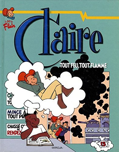 CLAIRE 13 TOUT FEU TOUT FLAMME book