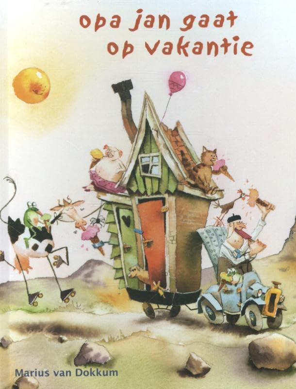 Opa Jan gaat op vakantie Children's books
