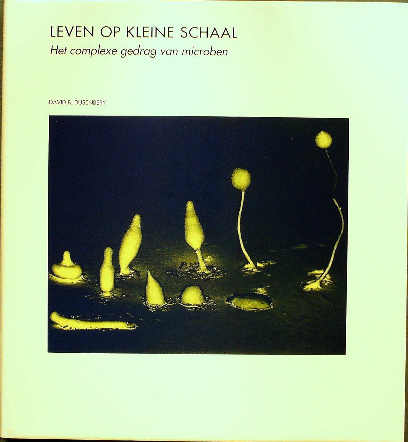 Wetenschappelijke bibliotheek 56: Leven op kleine schaal: het complexe gedrag van microben book