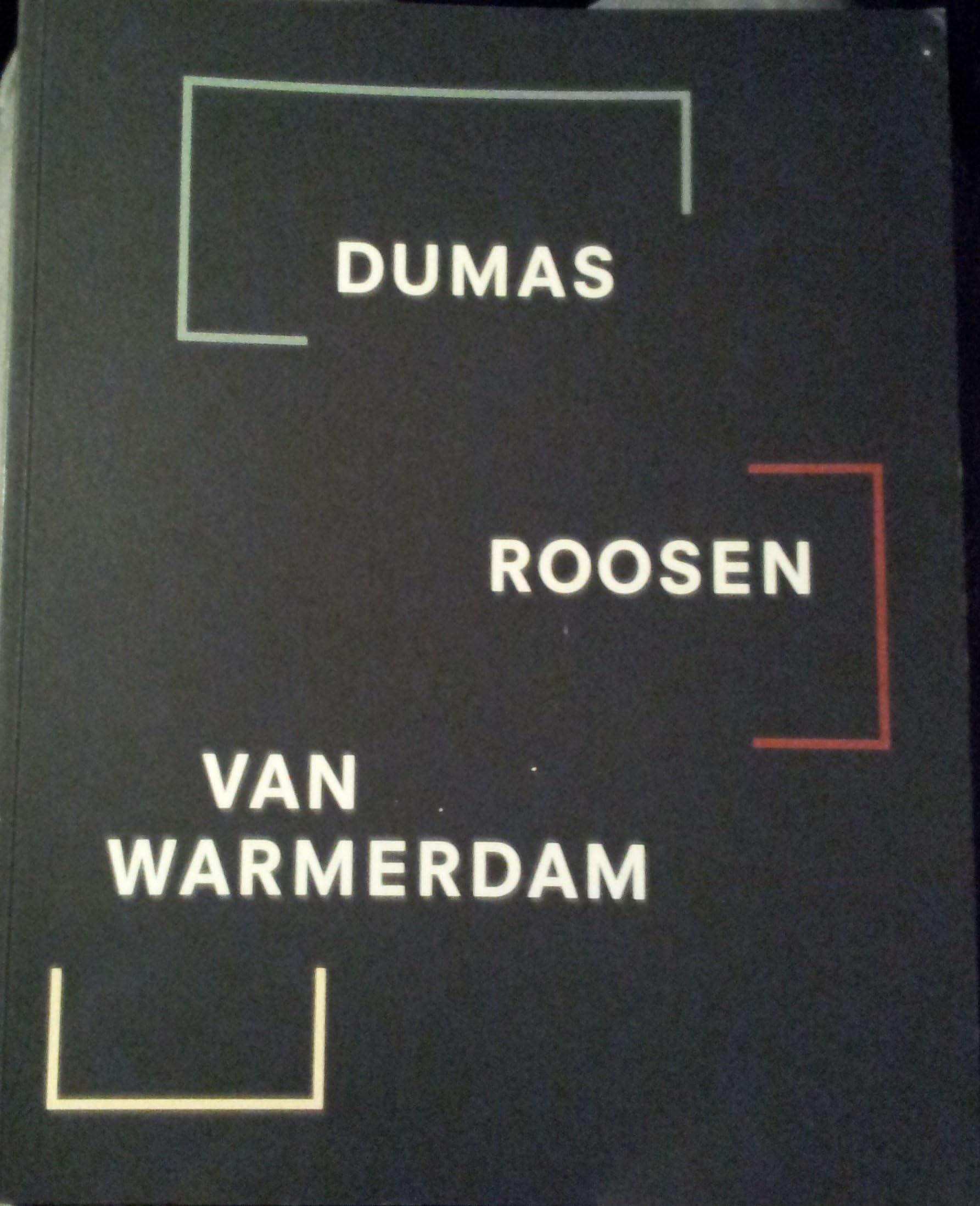 Dumas, Roosen, Van Warmerdam: XLVI Biennalle Di Venezia, Dutch Pavilion Contemporary literature