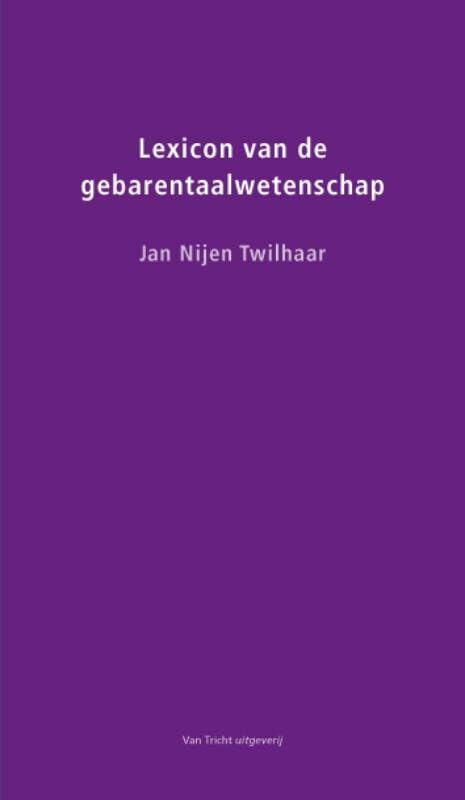 Lexicon van de gebarentaalwetenschap book