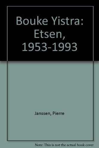 Bouke Yistra: Etsen, 1953-1993 book