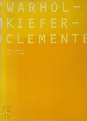 A Warhol - Kiefer - Clemente Books