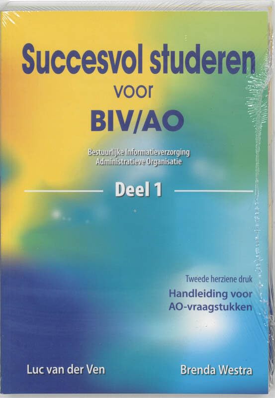 Succesvol studeren voor BIV/AO 1 en 2 book