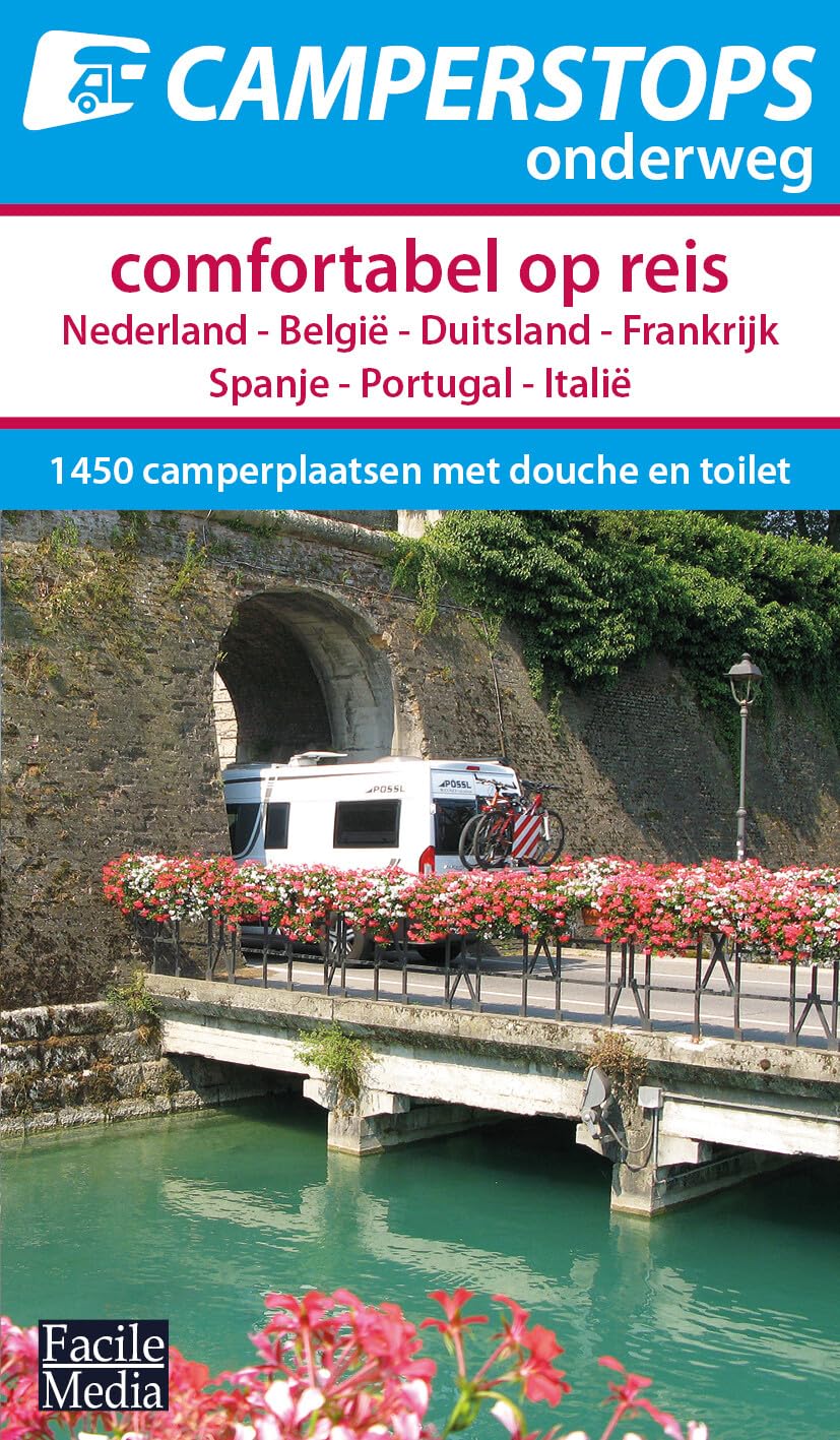 Comfortabel op reis: 1450 camperplaatsen met douche en toilet book