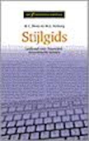 Stijlgids: leidraad voor financieel-economische teksten book