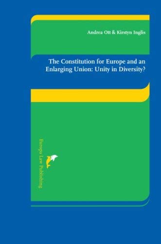 EU enlargement and the Future of the European Union: unity in diversity book