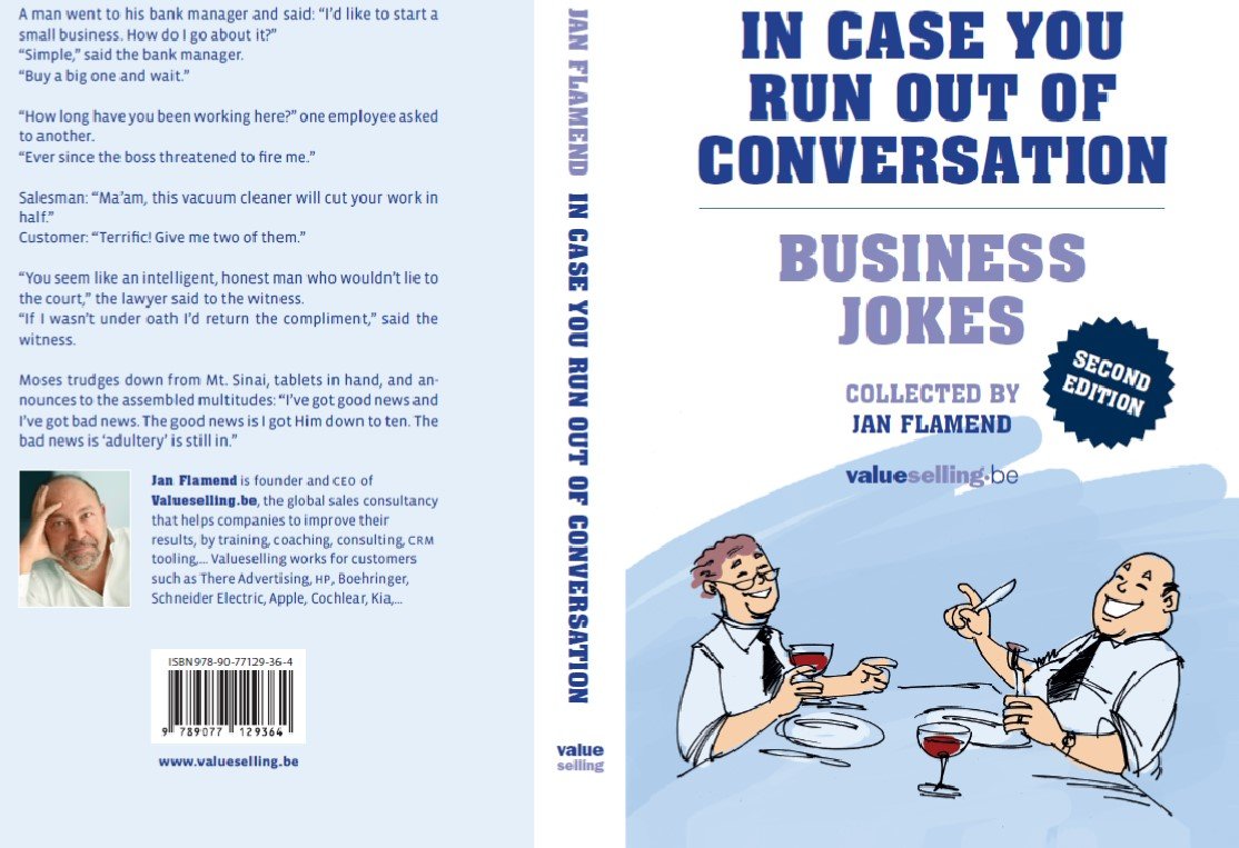 In case you run out of conversation. Business jokes book