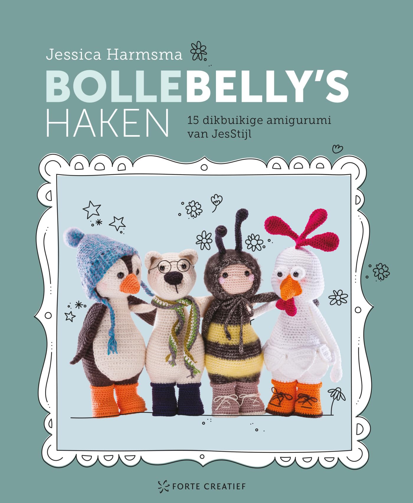 Bollebelly's haken: 15 dikbuikige amigurumi van Jesstijl book