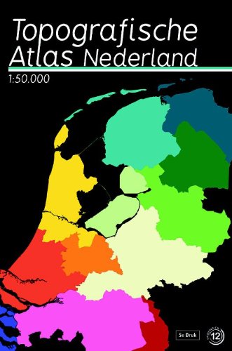 Topografische atlas van Nederland: schaal 1:50.000 Leisure, Home & Garden