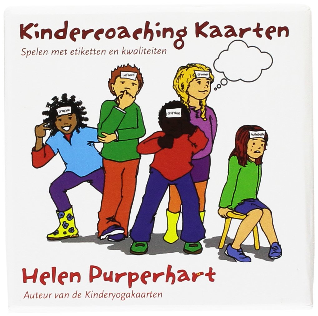 Kindercoaching kaarten: spelen met etiketten en kwaliteiten book