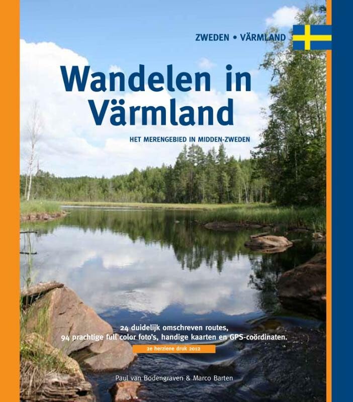 Wandelen in Värmland: het merengebied in Midden-Zweden book