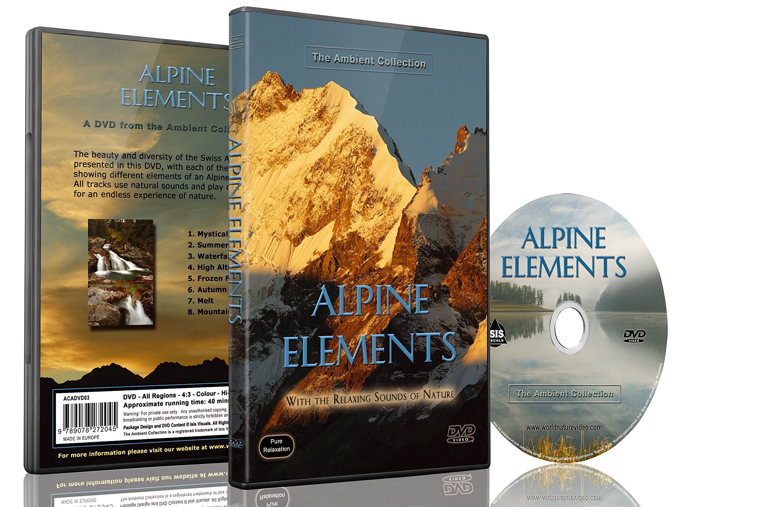 DVD Nature Paysages Alpins et de Montagnes avec sons naturels dvd