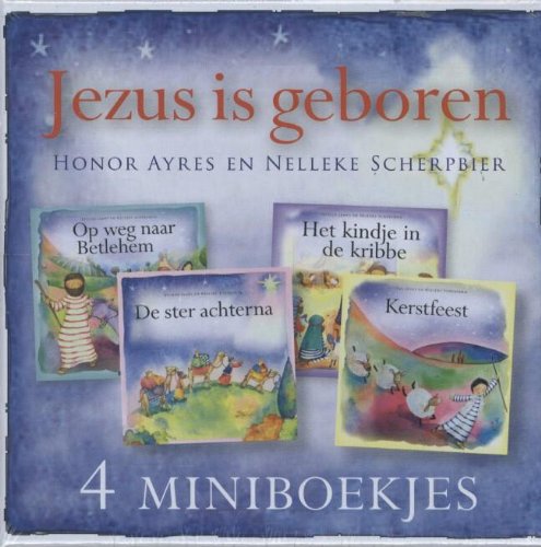 Jezus is geboren: 4 miniboekjes book