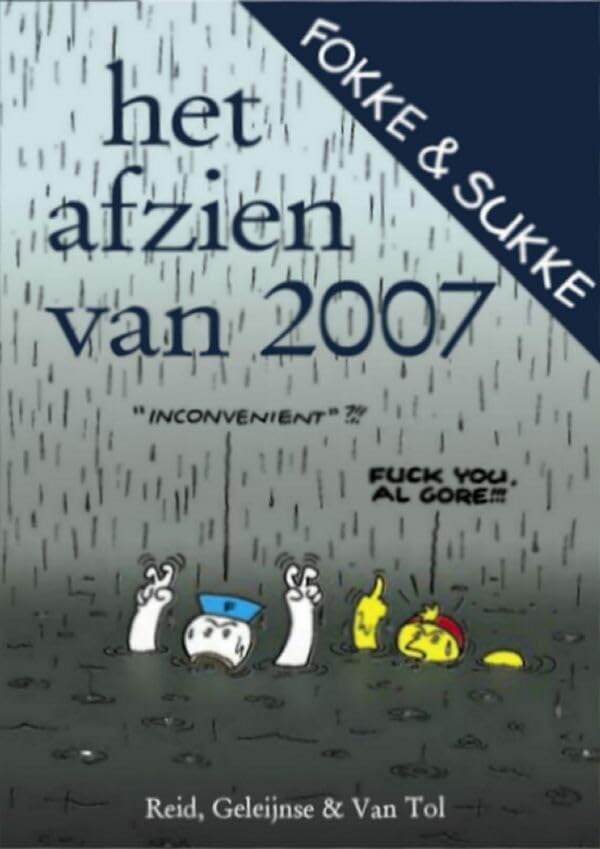 Het afzien van 2007 (Fokke & Sukke) Manga