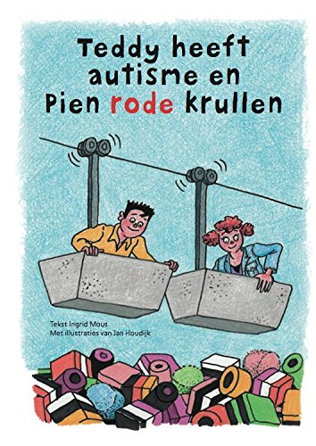 Teddy heeft autisme en Pien rode krullen book
