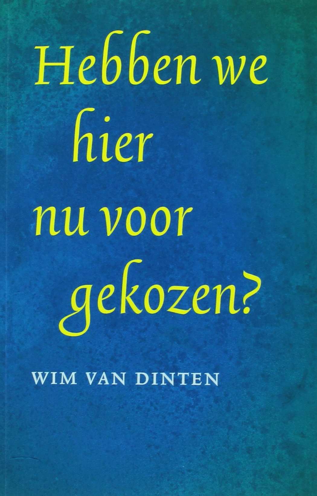 Hebben we hier nu voor gekozen? Books