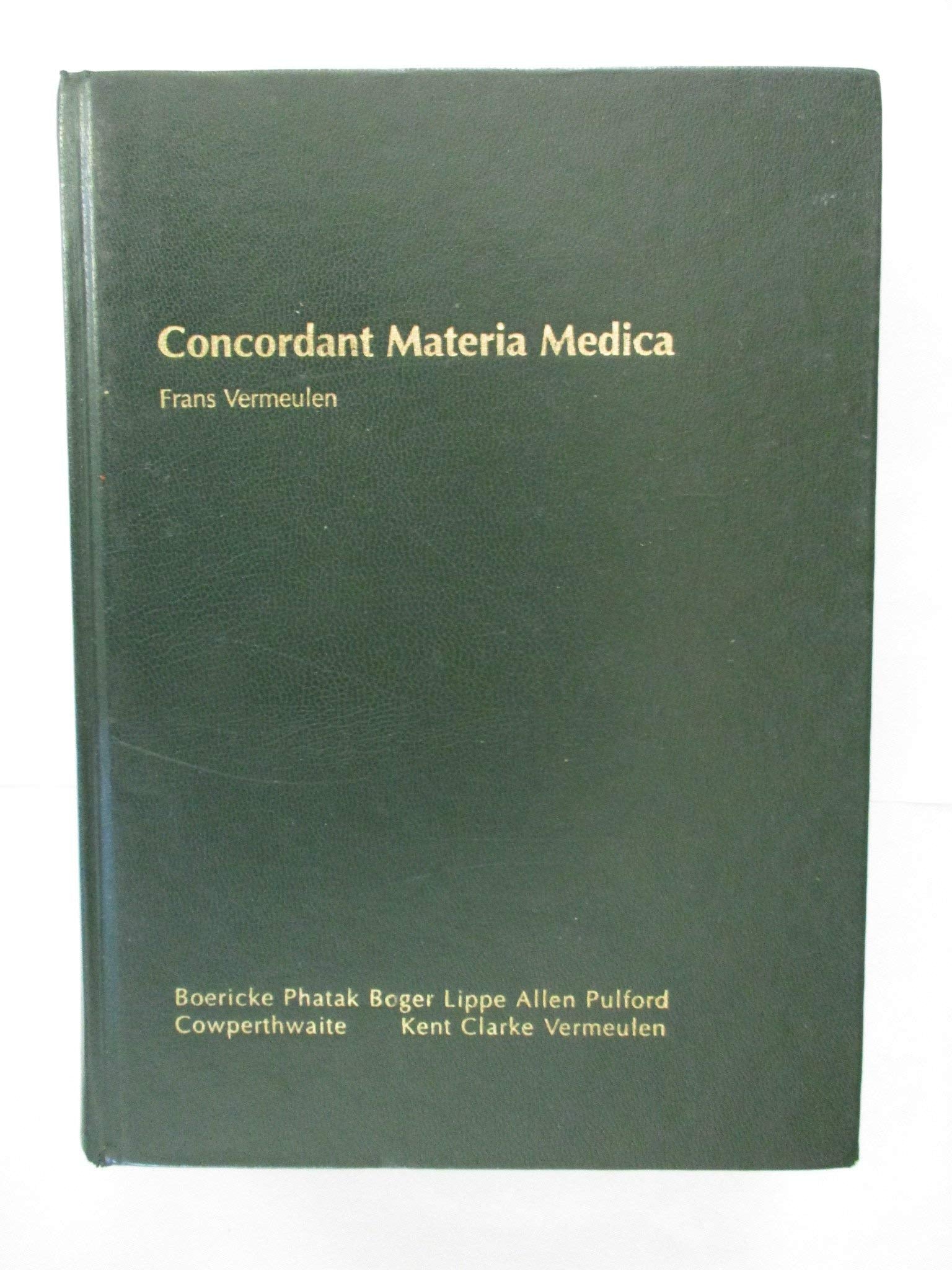 Concordant Materia Medica Books