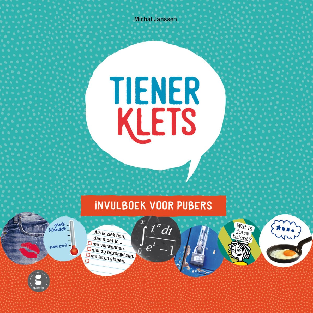 Tienerklets: invulboek voor tieners book