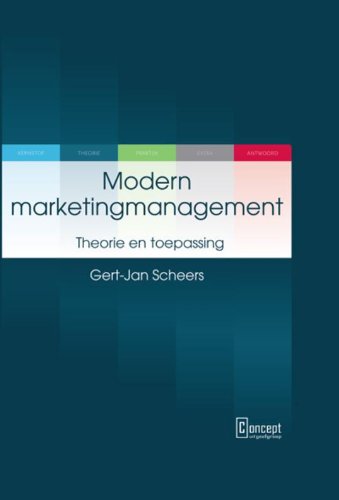 Modern marketingmanagement: theorie en toepassing Business, Finance & Career