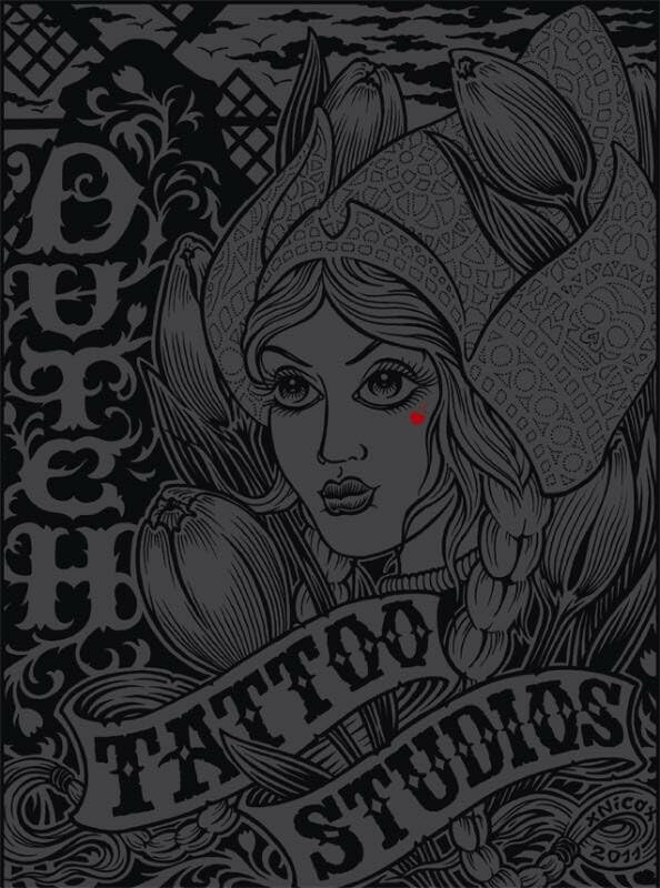 Dutch Tattoo Studios: The Book About Tattoo Artists in the Netherlands Film, Art & Culture