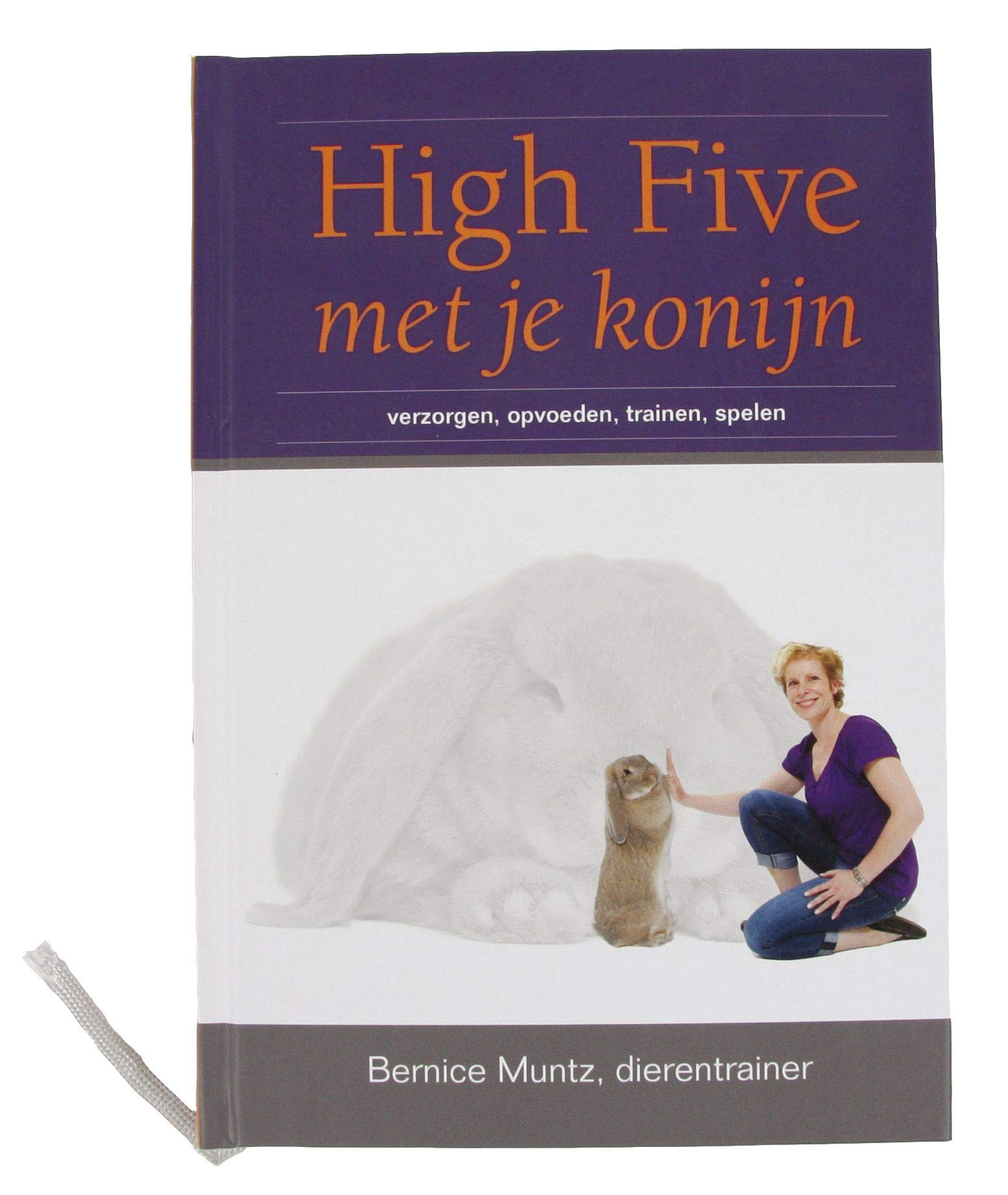 High five met je konijn: verzorgen, opvoeden, trainen, spelen book