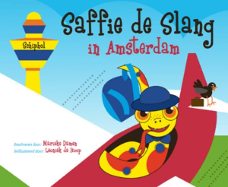 Saffie de slang in Amsterdam book