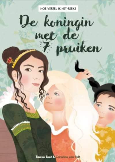 De koningin met de 7 pruiken book
