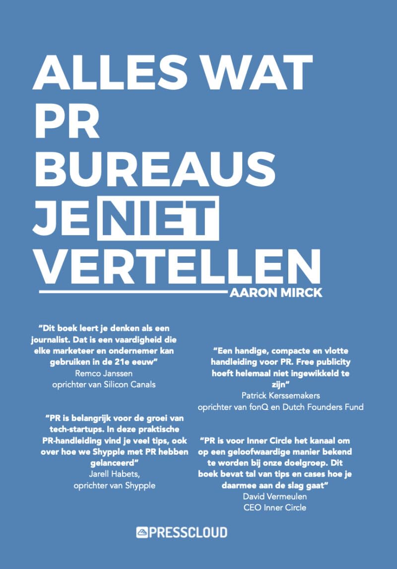Alles wat PR bureaus je niet vertellen book