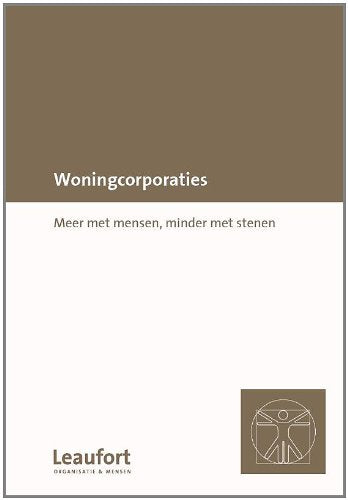 Woningcorporaties: meer met mensen, minder met stenen book