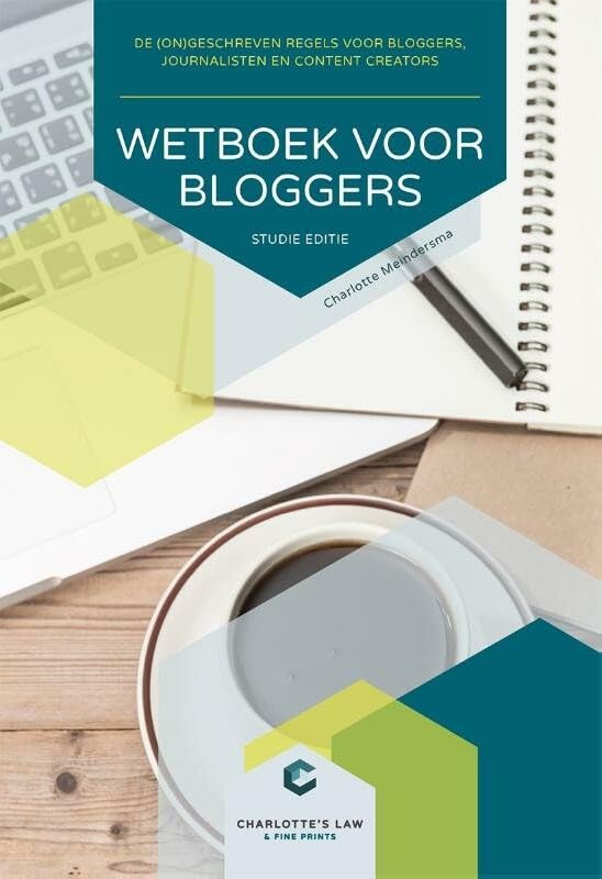 Wetboek voor bloggers Studie editie book