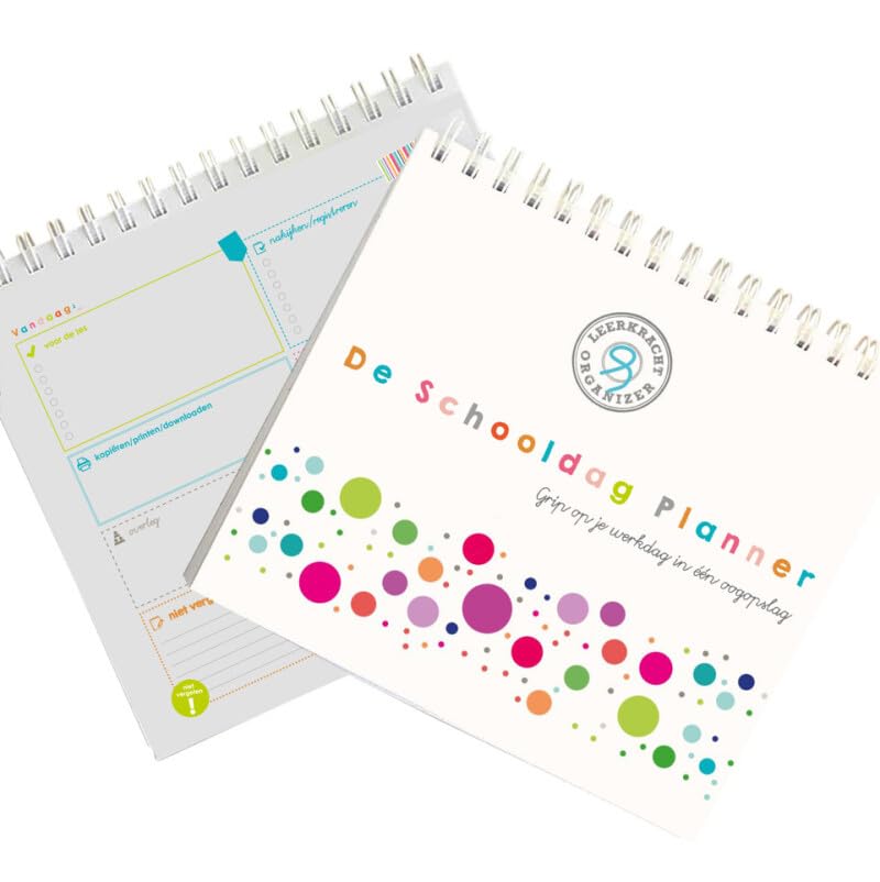De schooldag planner: grip op je werkdag in één oogopslag book