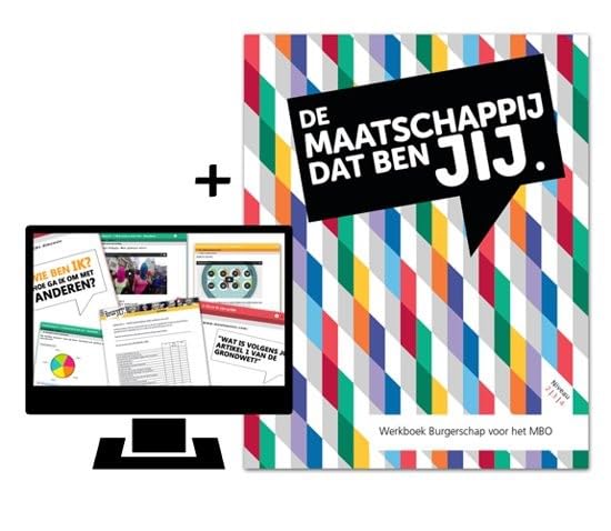 De maatschappij dat ben JIJ: Werkboek i.c.m. digitale lessen book