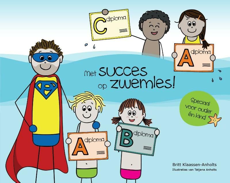 Met succes op zwemles Children's books